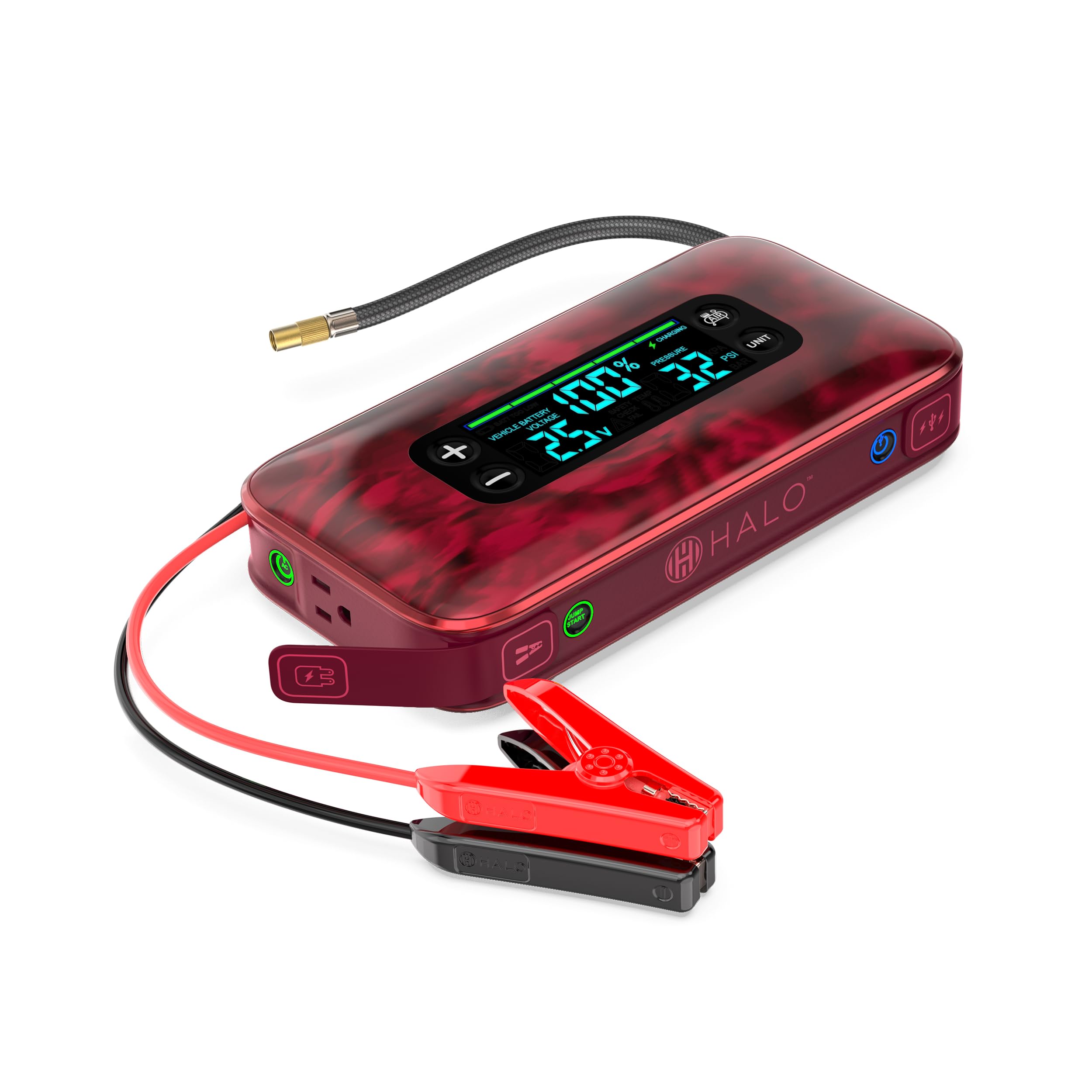 ✨ Limited-time offer: Buy 1 get 1 free✨  Halo Bolt Ultimate 3 Portable Car Battery Jump Starter