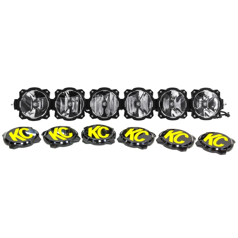 💥Special Offers⚡💡KC HiLiTES 91308 Gravity Pro6 LED Light Bar - 50" Combo System
