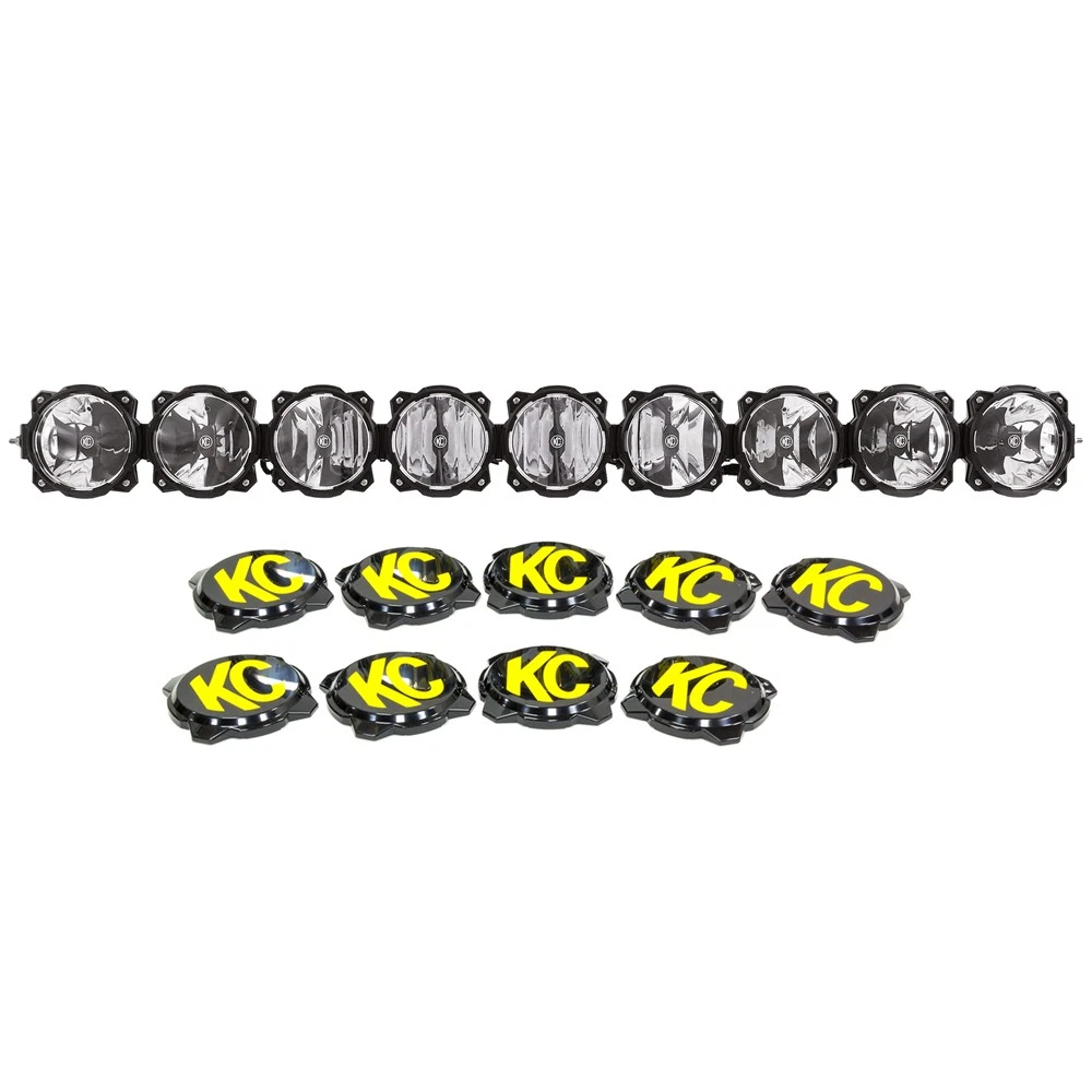 💥Special Offers⚡💡KC HiLiTES 91308 Gravity Pro6 LED Light Bar - 50" Combo System