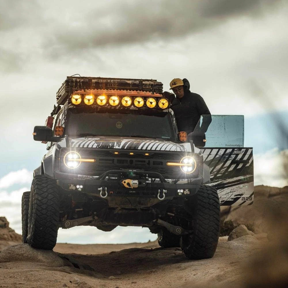 💥Special Offers⚡💡KC HiLiTES 91308 Gravity Pro6 LED Light Bar - 50" Combo System