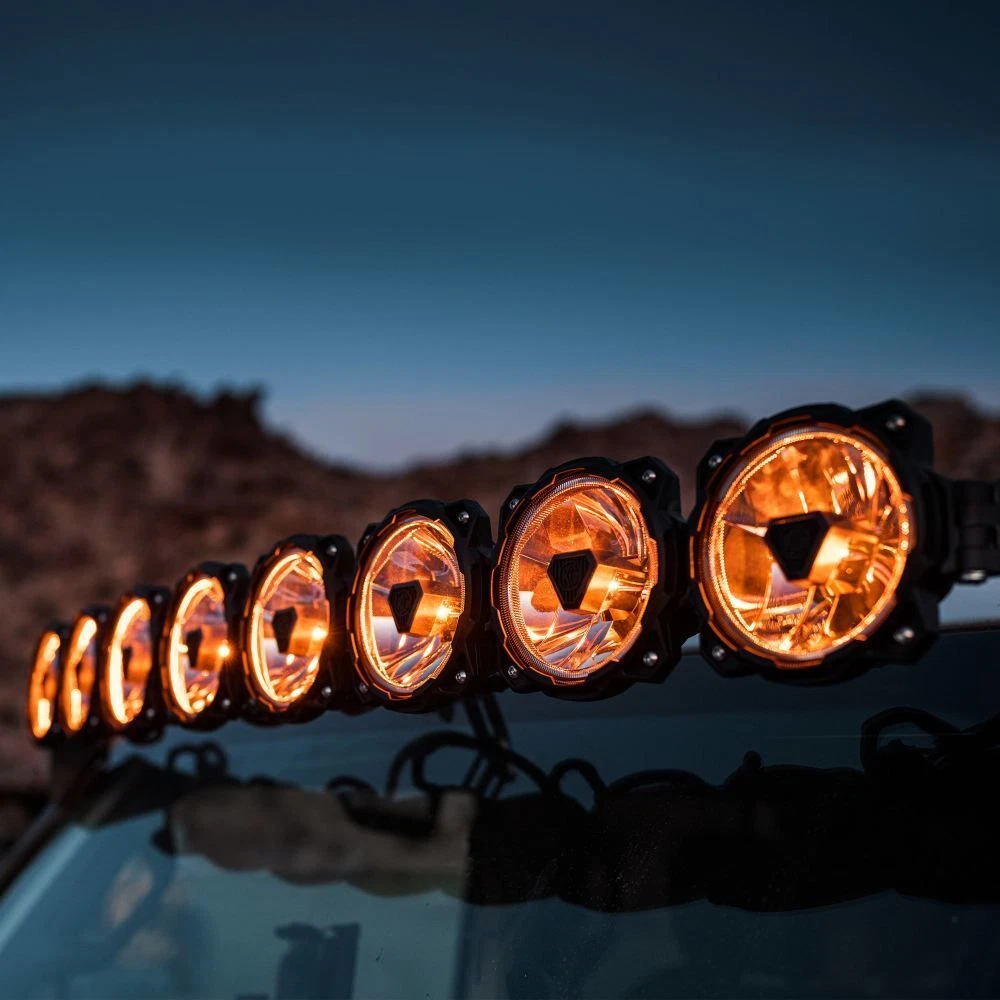 💥Special Offers⚡💡KC HiLiTES 91308 Gravity Pro6 LED Light Bar - 50" Combo System