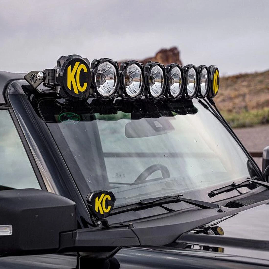 💥Special Offers⚡💡KC HiLiTES 91308 Gravity Pro6 LED Light Bar - 50" Combo System