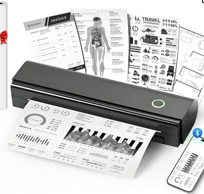 ONLY $39.99💥Last Day Buy 1 Get 1 Free🛒 Portable Wireless Bluetooth Thermal Printer