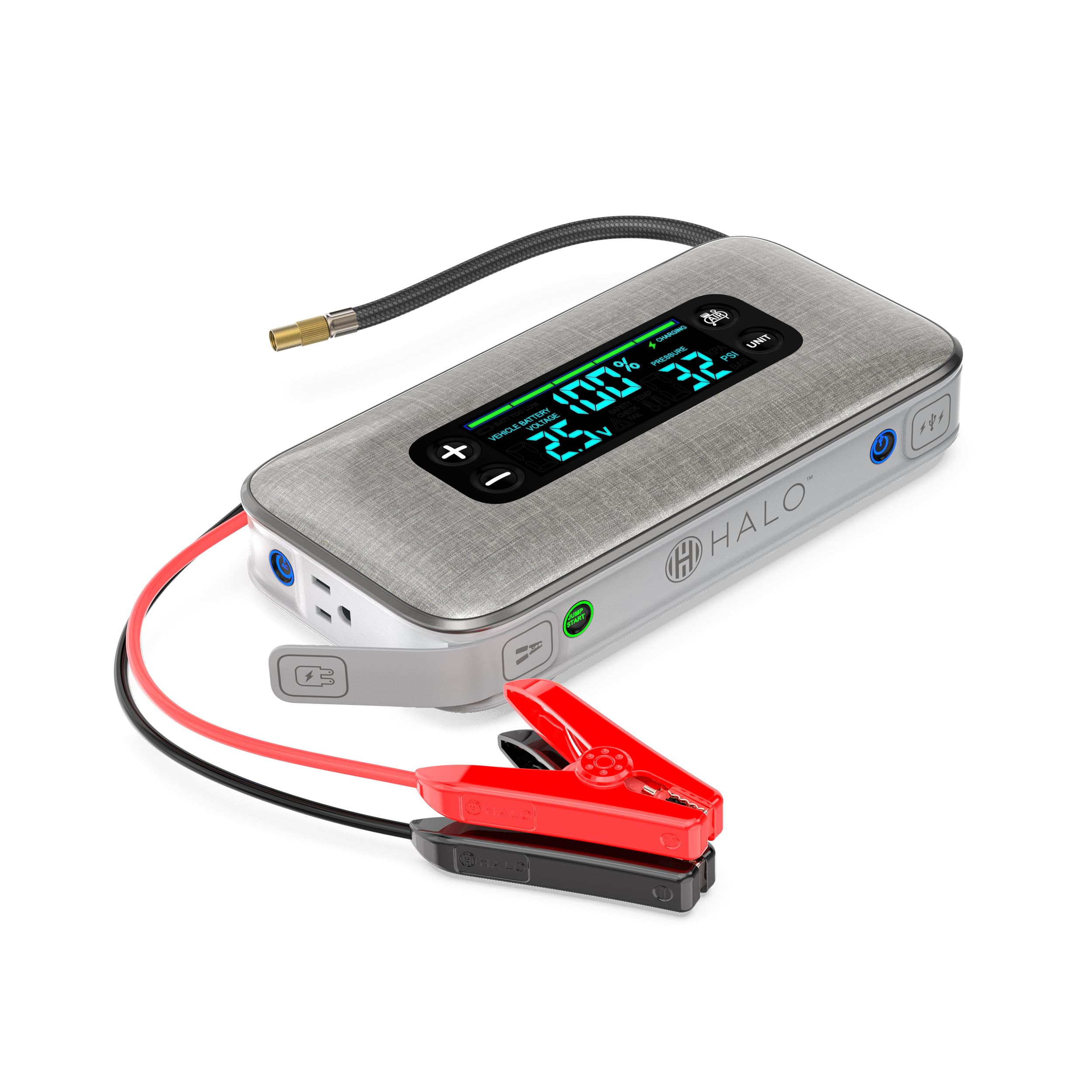 ✨ Limited-time offer: Buy 1 get 1 free✨  Halo Bolt Ultimate 3 Portable Car Battery Jump Starter