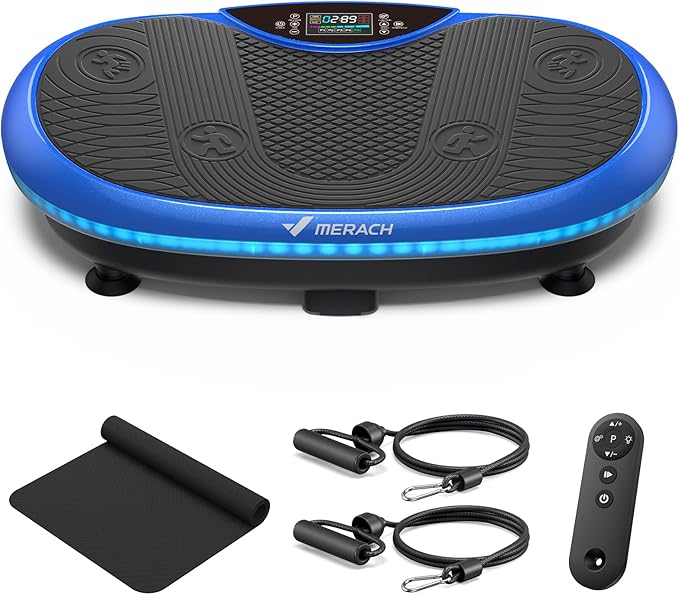 💥Save up to 70% — Limited-time offer: Prices start at just $39. 💥Merach Vibration Fitness Plate — A 4D full-body workout vibration platform that supports lymphatic drainage, fat loss, and muscle activation. Featuring Bluetooth connectivity and resistanc