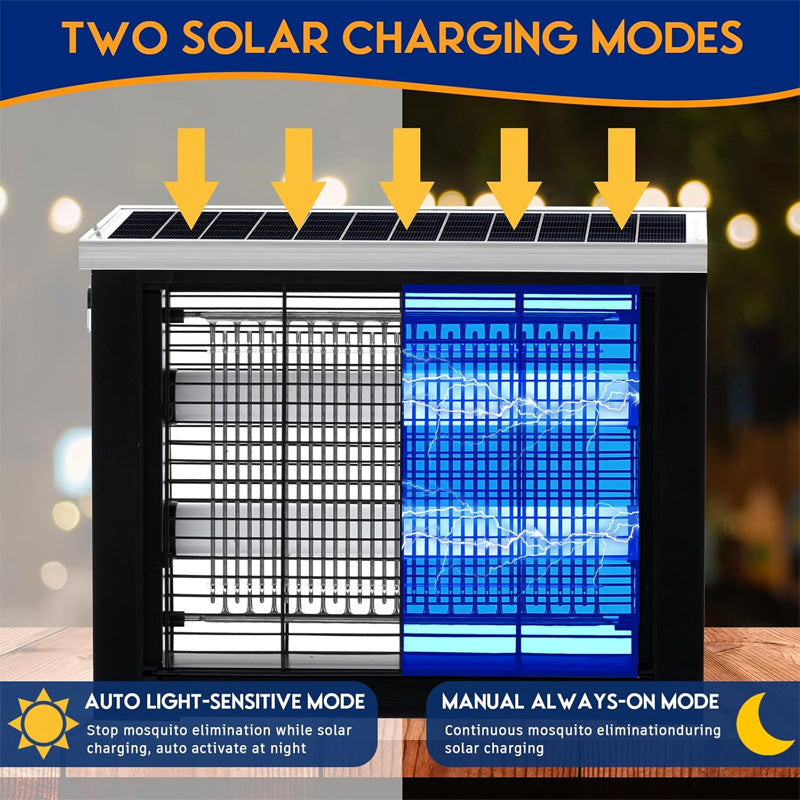 🏡 🦟Garden Essentials, Solar Mosquito Killer Lights, Intelligent Mosquito Killer! (4 PACKS)