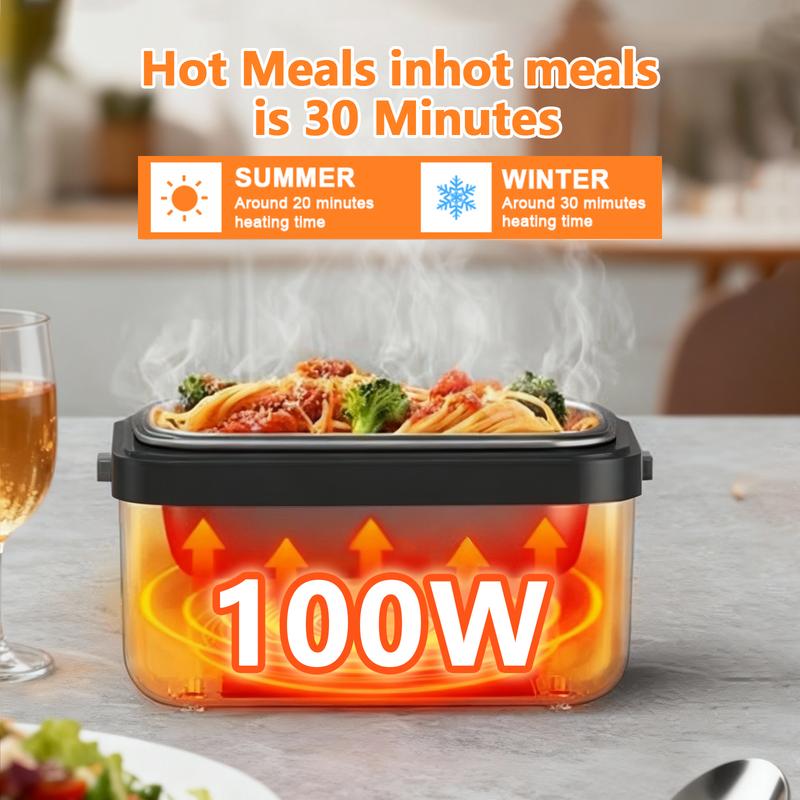 🍲🔥Tragbare, kabellose elektrische Lunchbox