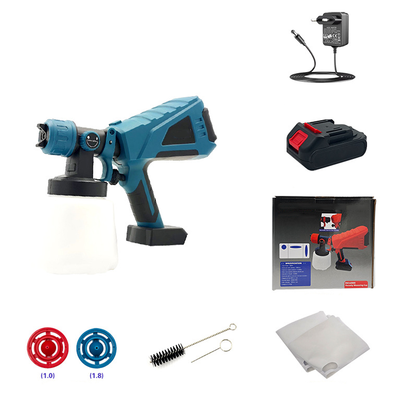 🎨 LIMITED-TIME OFFER: 60% OFF! ✨ Rechargeable Paint Sprayer – 3 Modes, 1L, Lightweight, 1300mAh ⚡