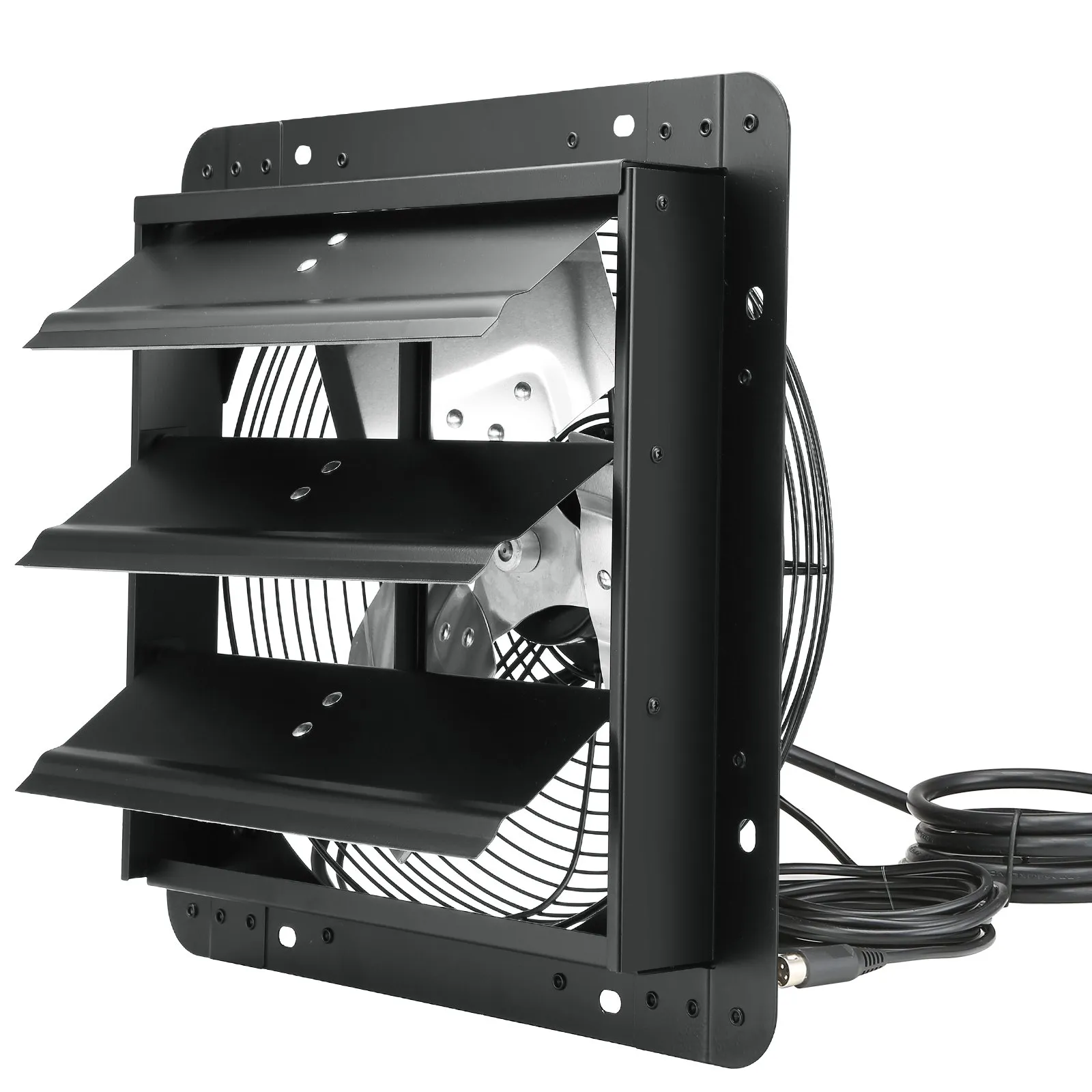  💨 Best Value | VEVOR 12-Inch EC Motor Shutter Exhaust Fan with Intelligent Controller, ⚡ Energy-Saving 904 CFM Wall Mount Attic Ventilation Fan