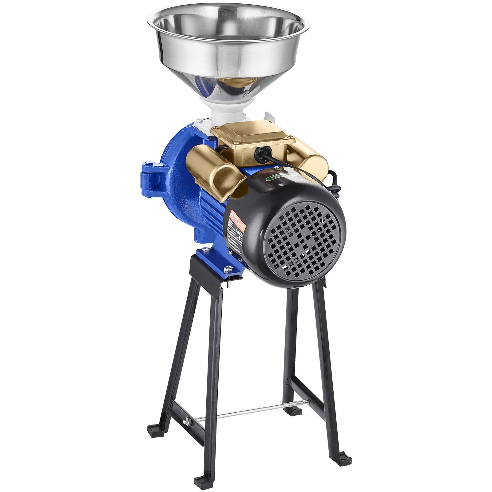 ⚡ High-Efficiency Choice: VEVOR 3000W Electric Grain Grinder Machine, Heavy Duty Commercial Corn Spice Mill, Adjustable Thickness Powder Machine for Wheat Cereal Feed 🚜