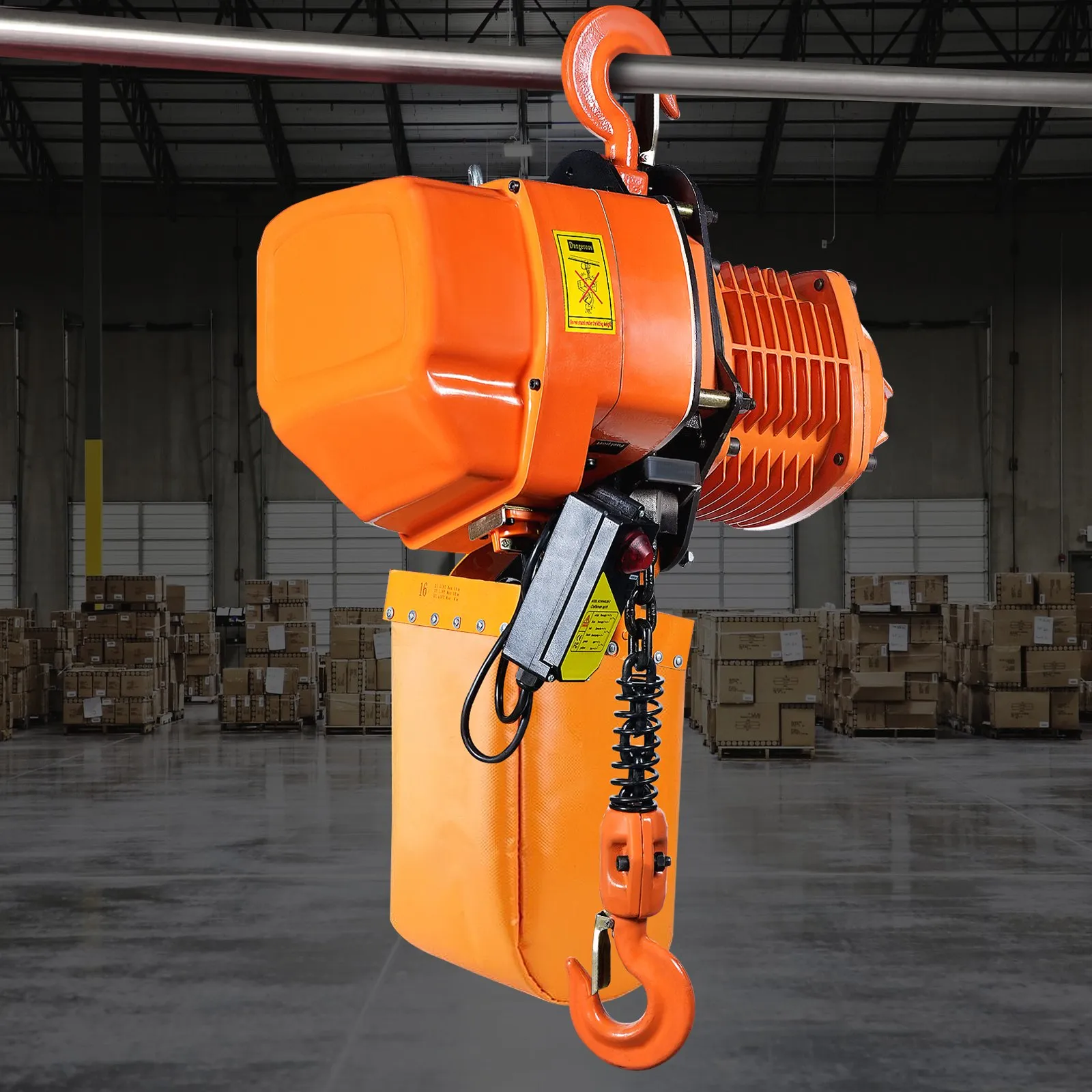 VEVOR 2200 lbs Wireless Attic Lift, 1600W 110V Electric Hoist with Wireless Remote Control, 40ft Single Cable Lifting Height & High-quality Motor, for Garage Warehouse Factory