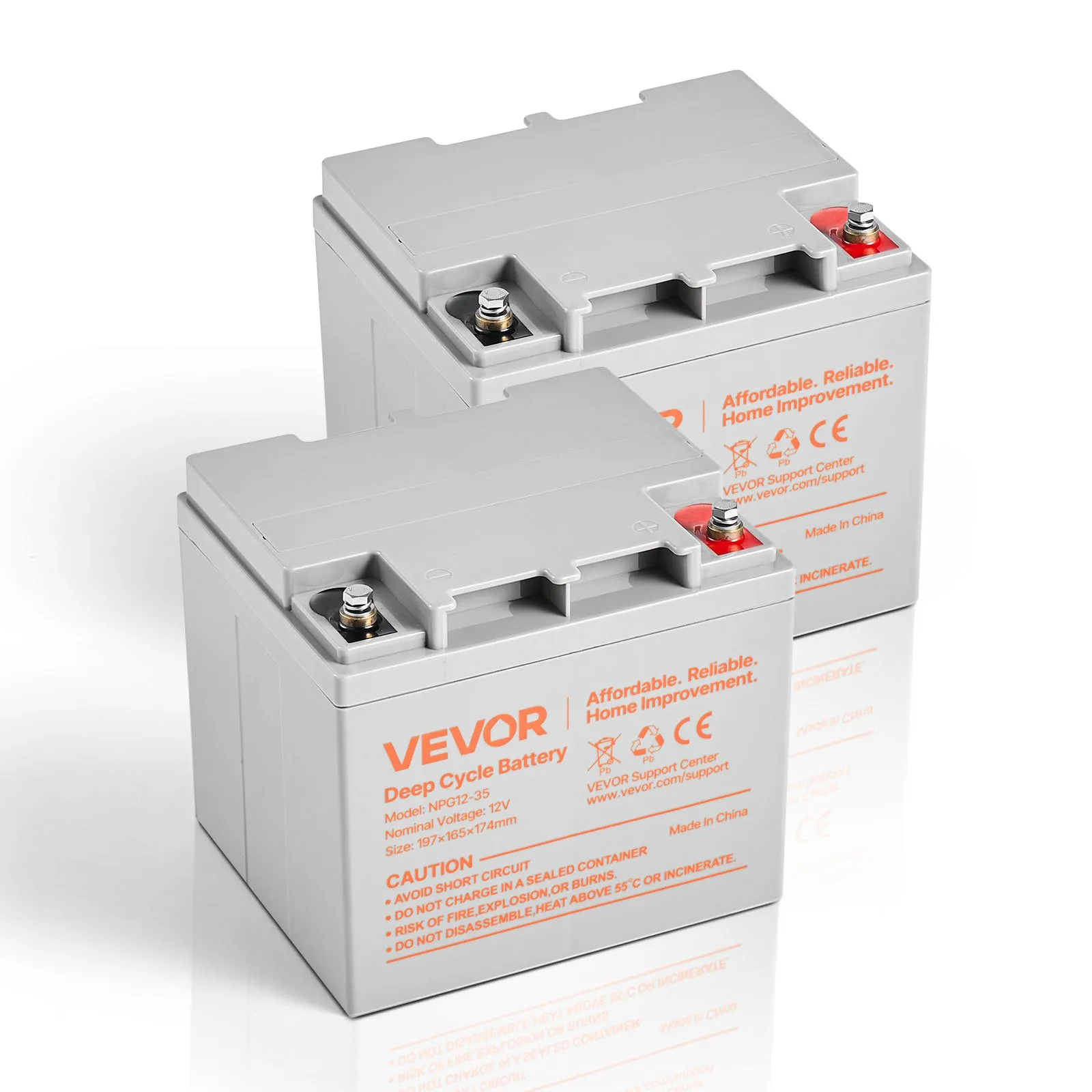 🔥Last Day 49% OFF🔥🔋VEVOR 12V 200Ah AGM Deep Cycle Battery for RV, Marine & Solar Systems