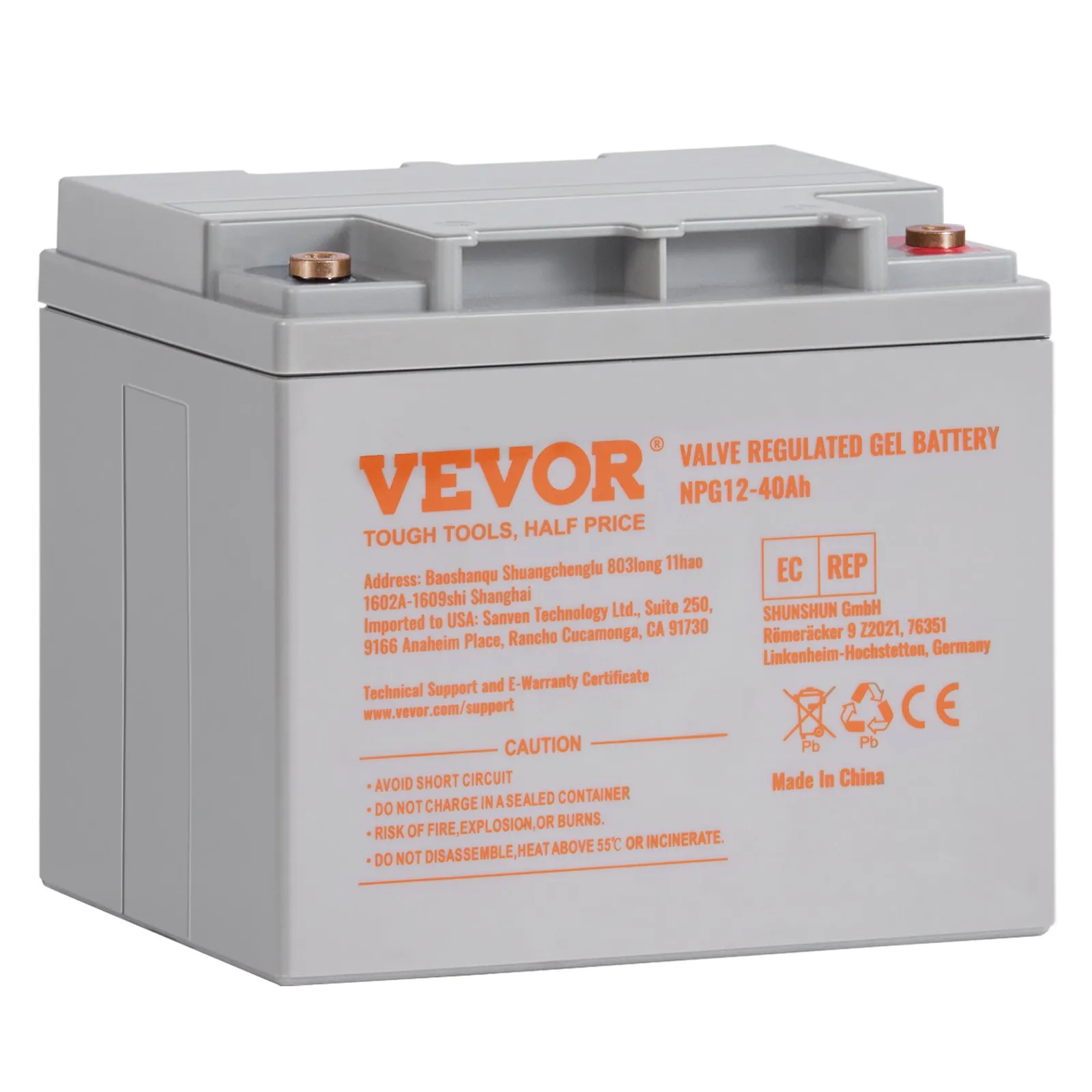 🔥Last Day 49% OFF🔥🔋VEVOR 12V 200Ah AGM Deep Cycle Battery for RV, Marine & Solar Systems