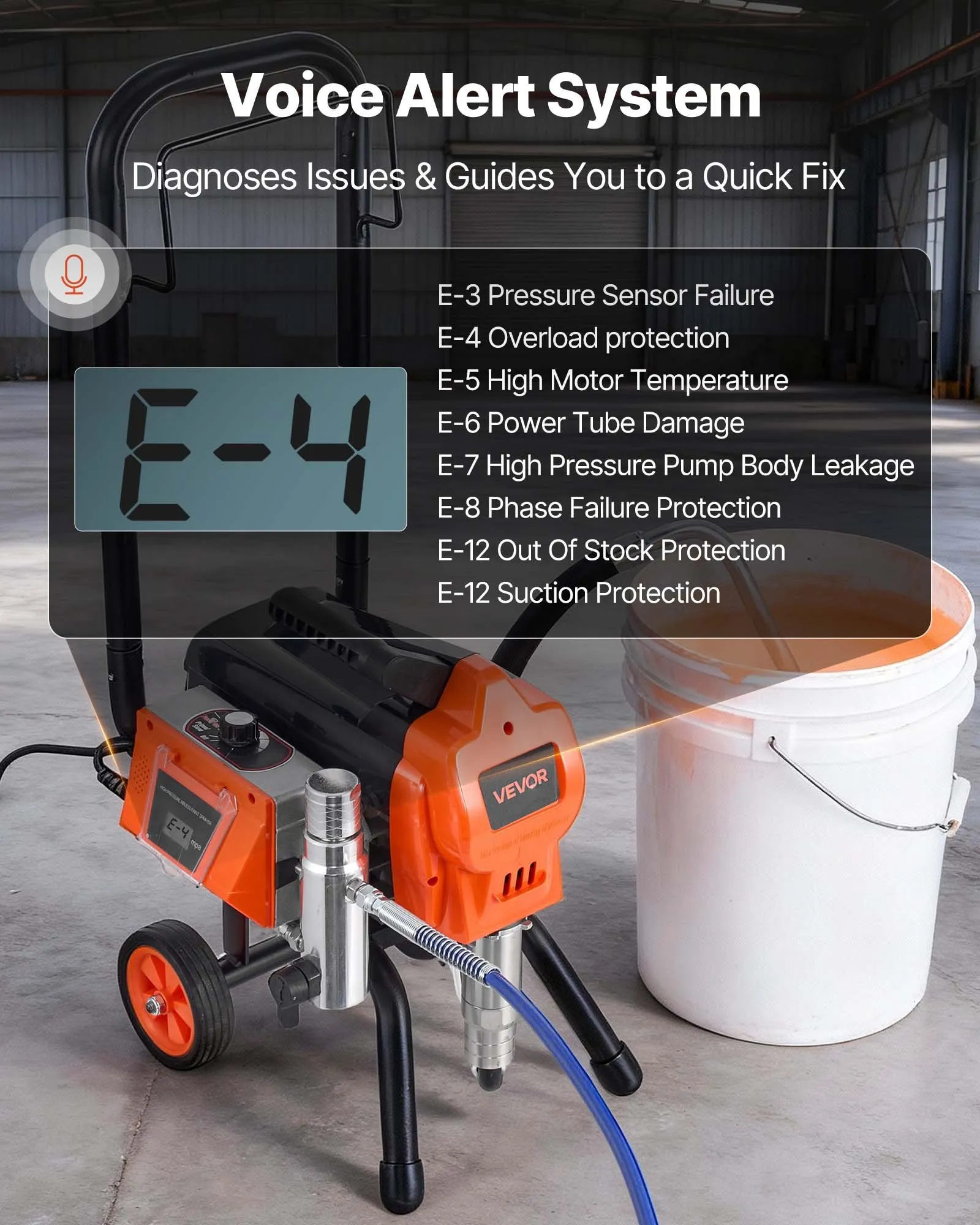 Summer Sale🔥VEVOR Stand Airless Paint Sprayer
