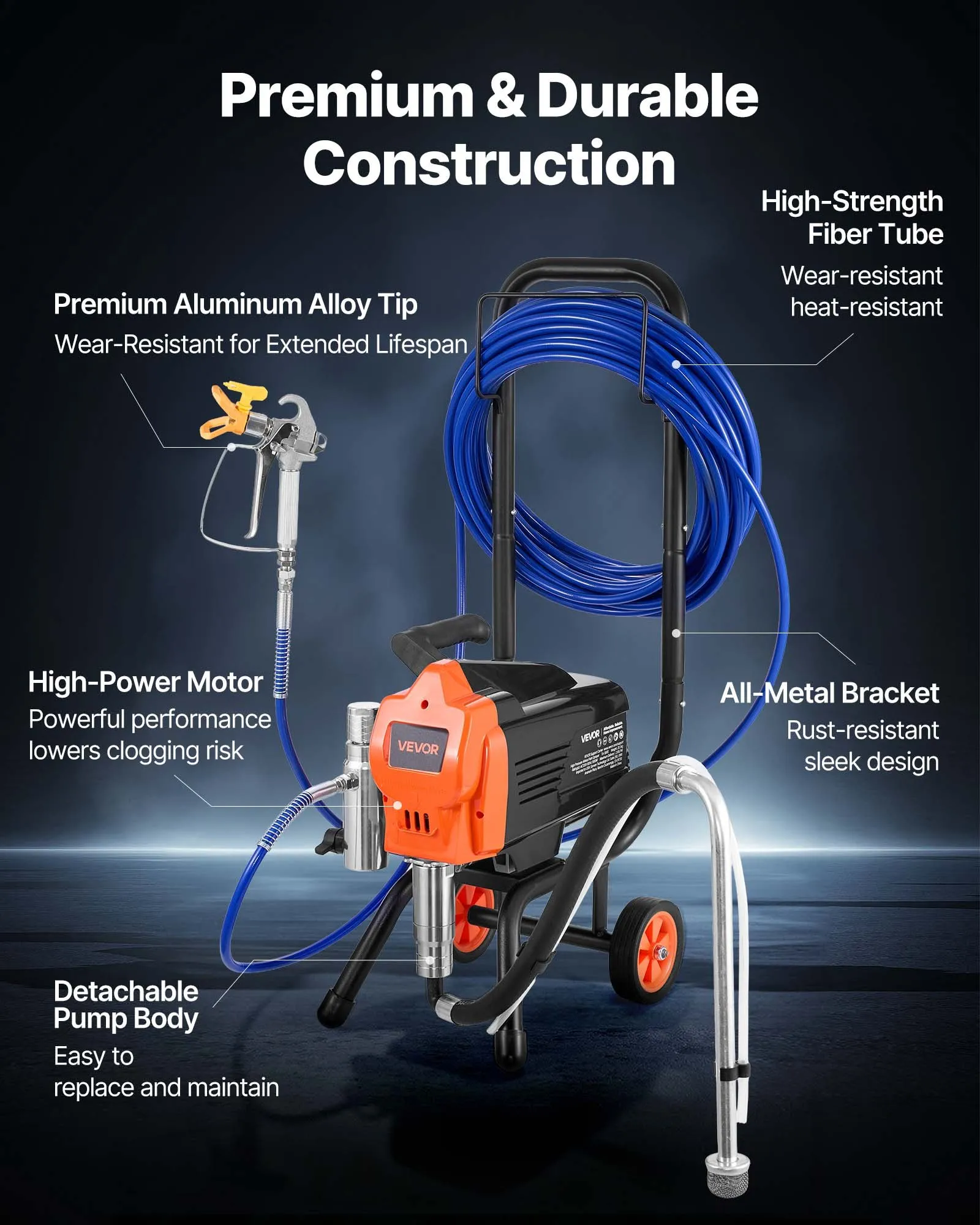 Summer Sale🔥VEVOR Stand Airless Paint Sprayer