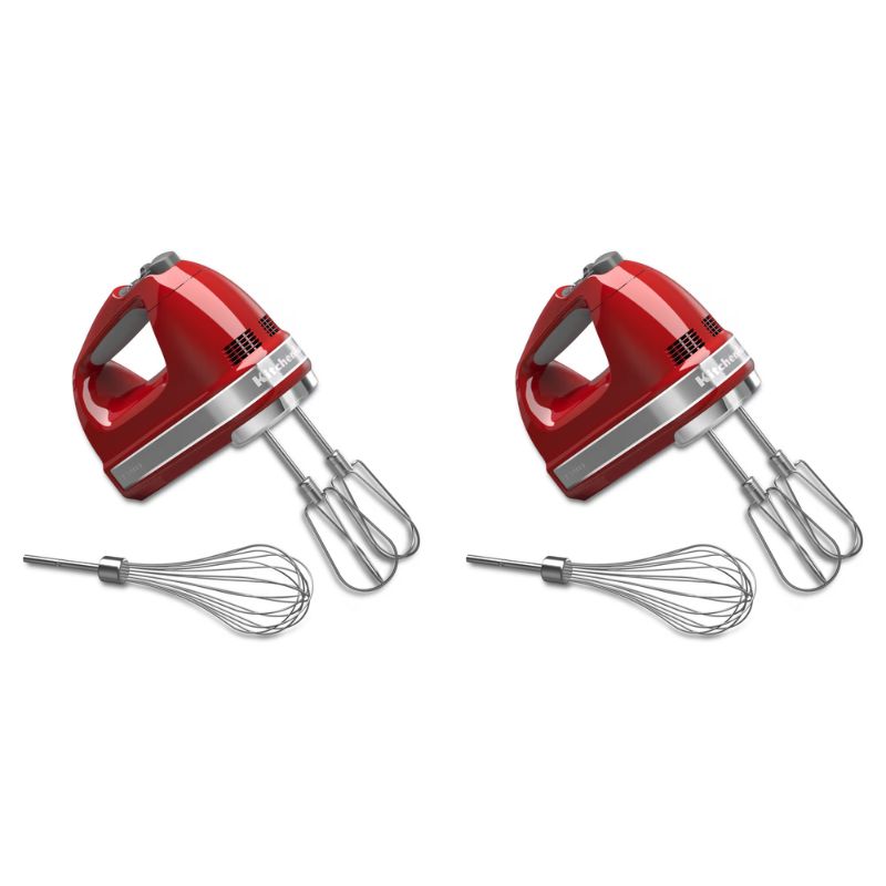 Today's Deal ✨KitchenAid Hand Mixer (with Turbo Beater II Beaters and Professional-Style Whisk)