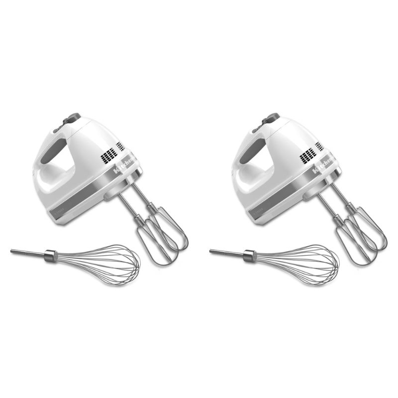 Today's Deal ✨KitchenAid Hand Mixer (with Turbo Beater II Beaters and Professional-Style Whisk)