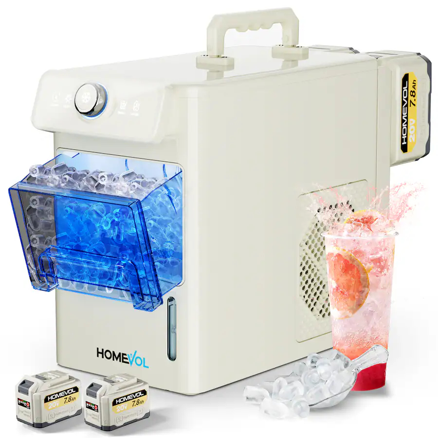 ✨Limited-time offer: Buy 1 get 1 free✨Cordless Battery Powered Portable Ice Maker 
