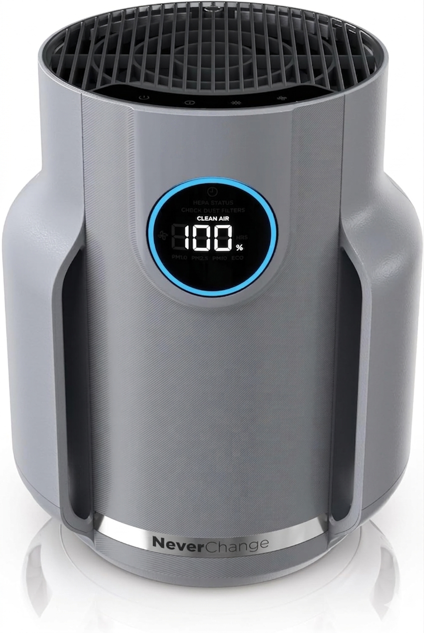 Spring sale Air Purifier for Home with NeverChange(5-Year) HEPA Air Filter