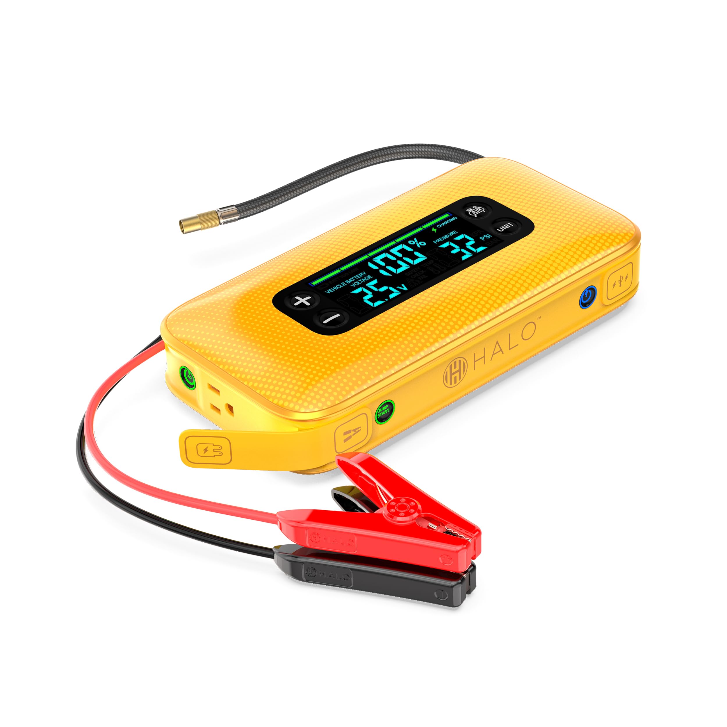 ✨ Limited-time offer: Buy 1 get 1 free✨  Halo Bolt Ultimate 3 Portable Car Battery Jump Starter