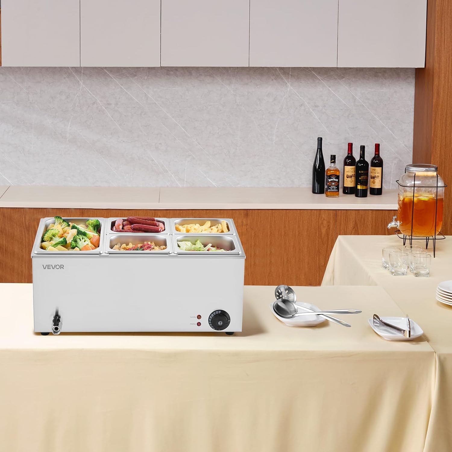 6-Pan Commercial Food Warmer