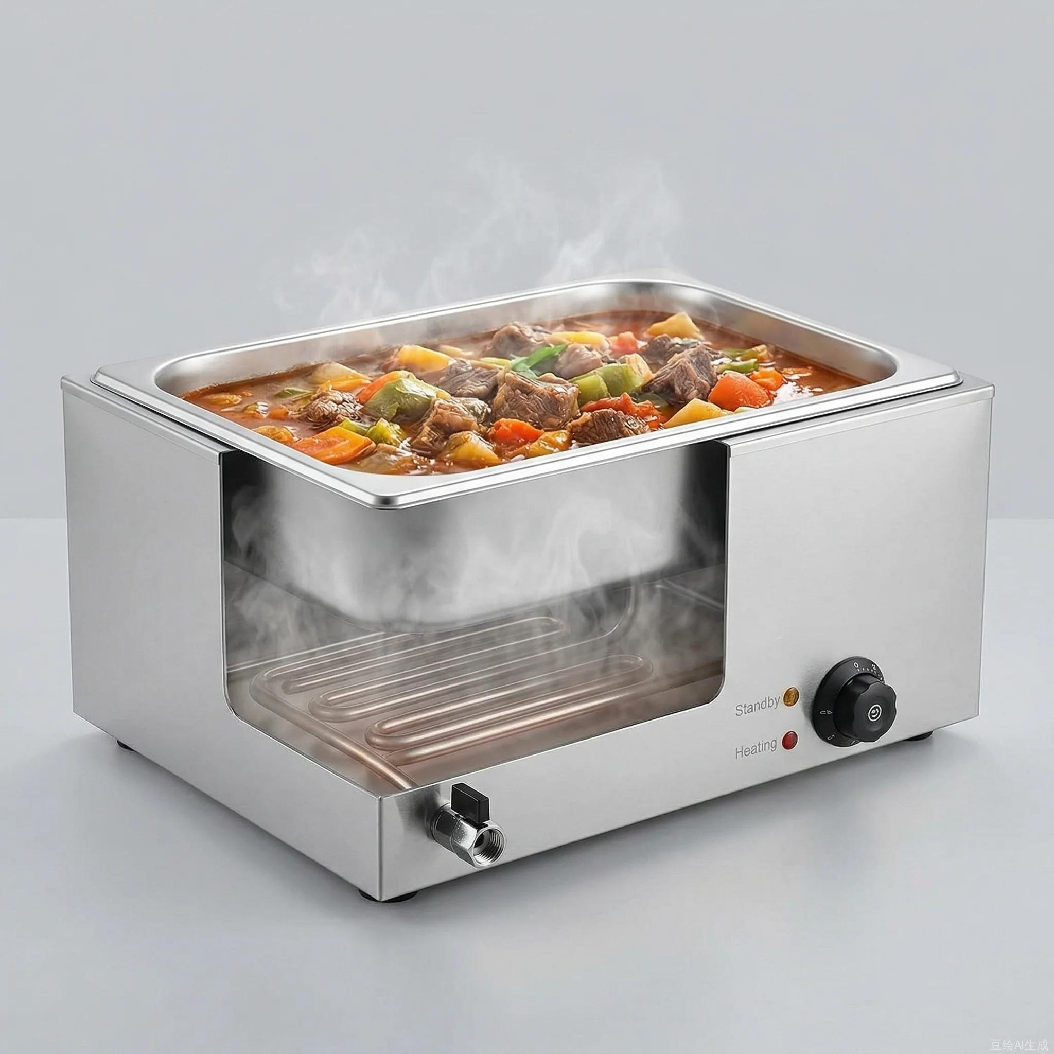6-Pan Commercial Food Warmer