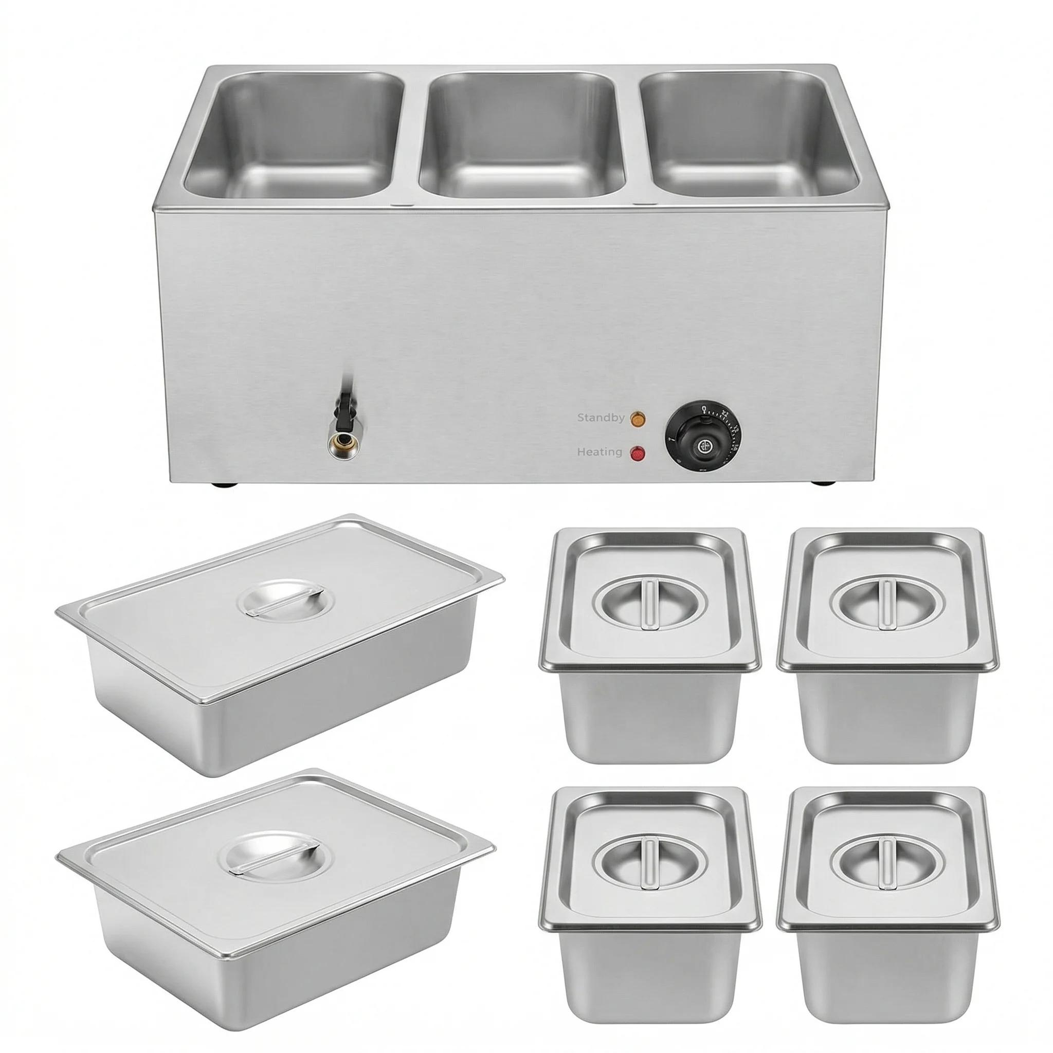 6-Pan Commercial Food Warmer