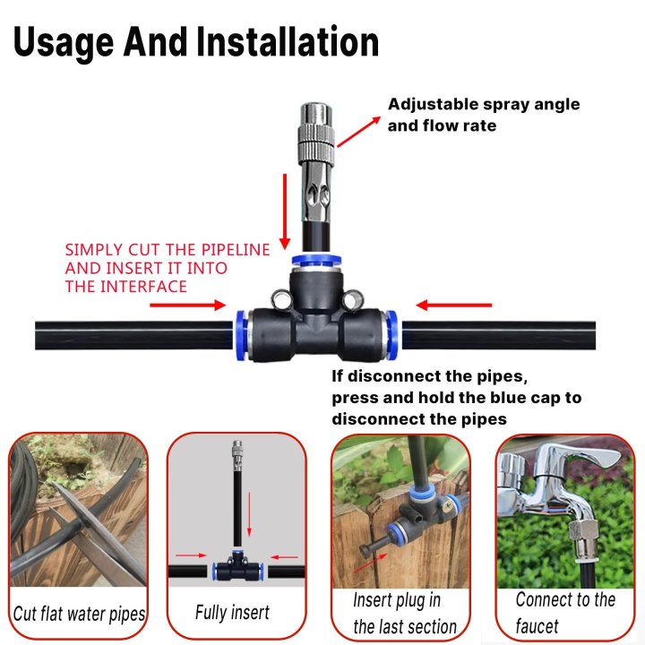 🔥Last Day 50 % OFF🚿360° Curved Garden Automatic Irrigation System
