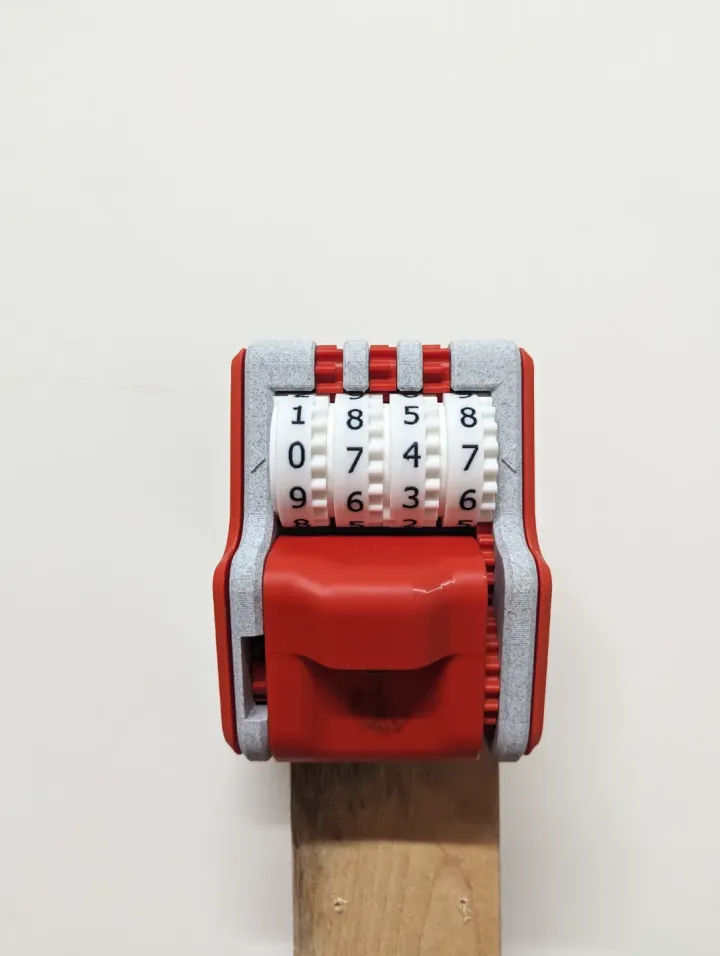 Beer bottle cap counter