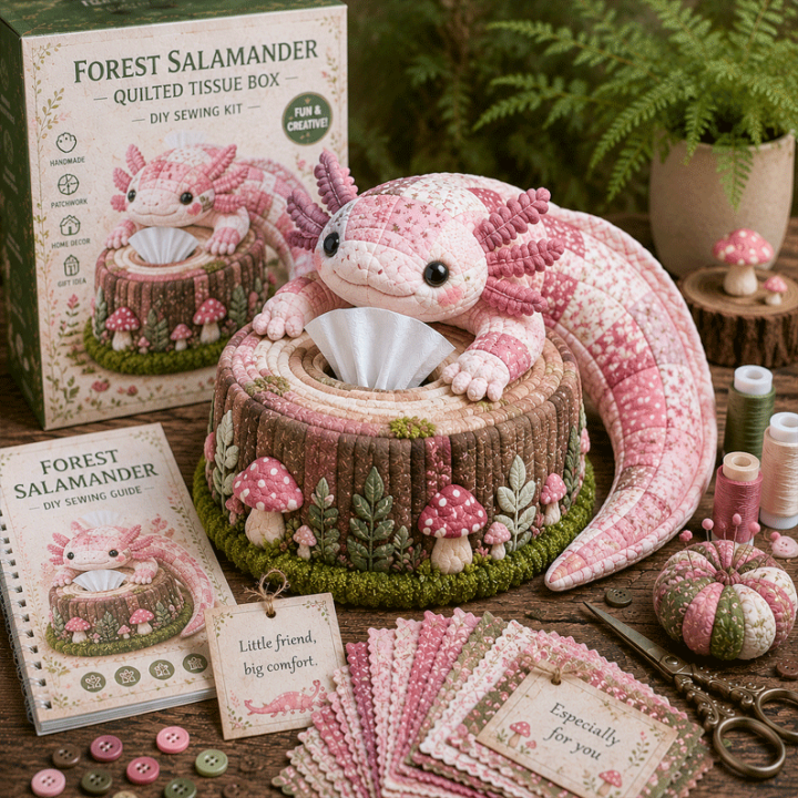 🌟 Crafty Critters DIY Tissue Box Kit – Fun Animal & Ocean Friends! 🌟