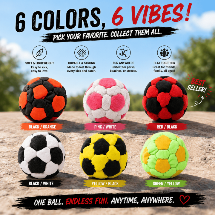 🔥HOT SALE 49% OFF - ⚽Soccer Hackys Footbag Sacks for Endless Outdoor Fun and Skill Challenges