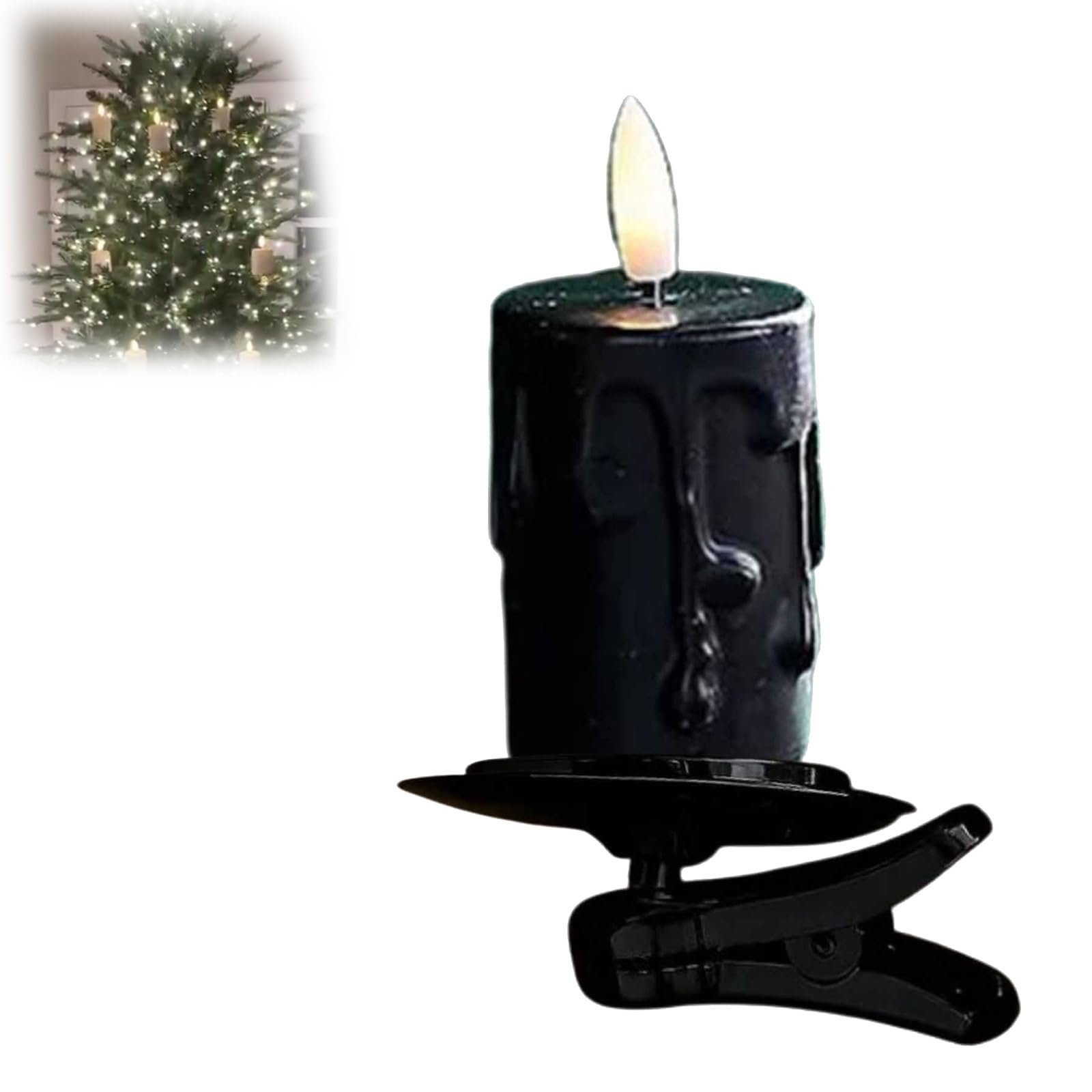 ✨Flameless Clip-On Christmas Tree Candles