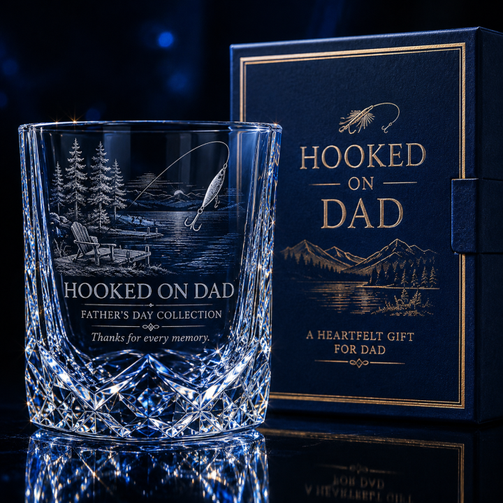 Father’s Day Crystal Gift Glass Collection – A One-of-a-Kind Gift Made for Dad
