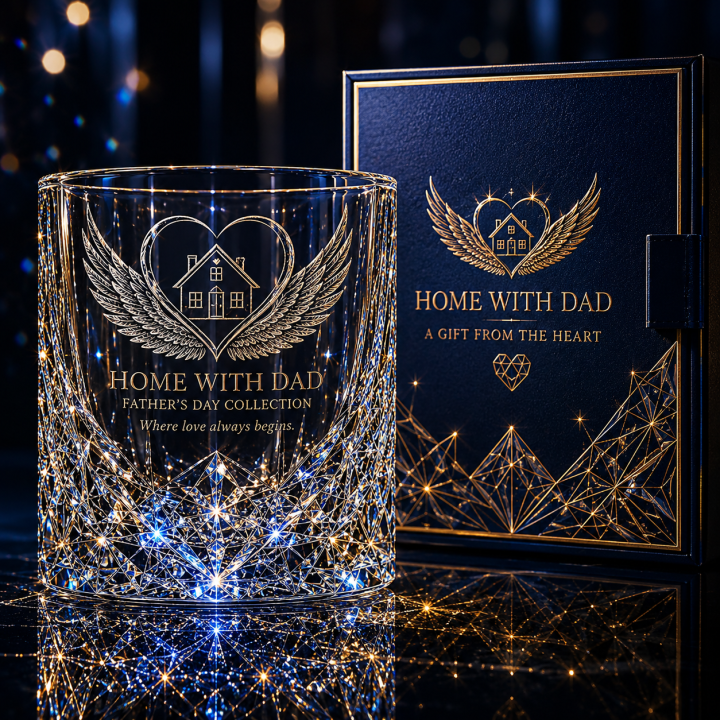 Father’s Day Crystal Gift Glass Collection – A One-of-a-Kind Gift Made for Dad