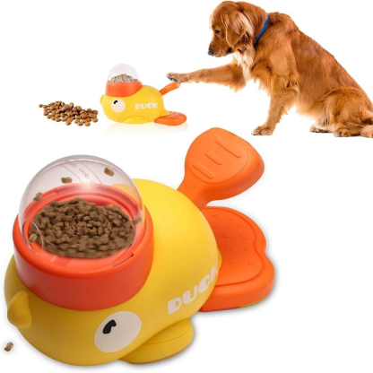 🐶Press & Play Duck Treat Dispenser – Keep Your Pup Busy, Happy & Rewarded🐶