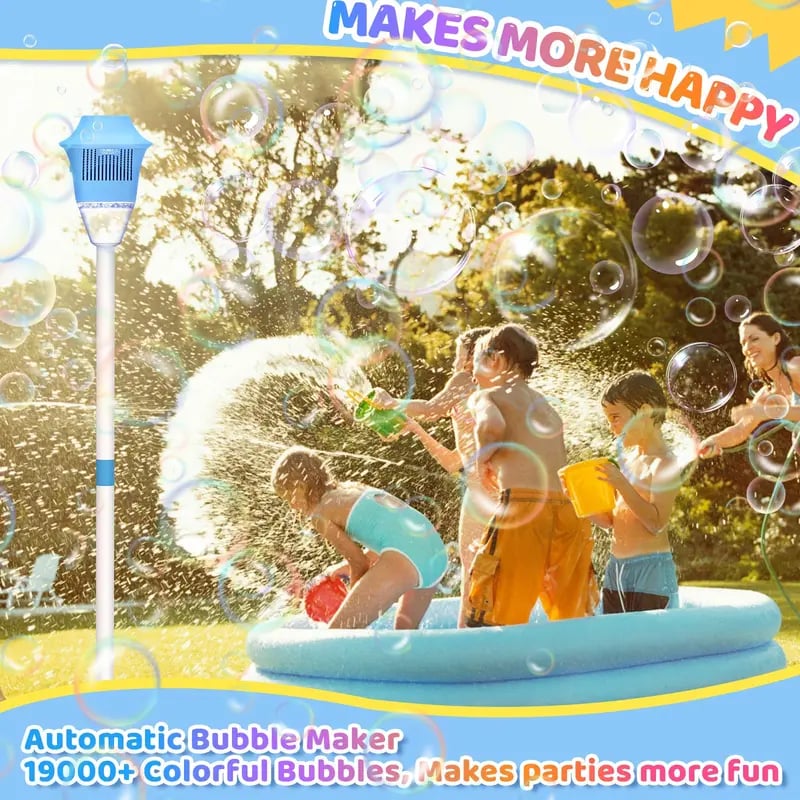 🎉 Bubble Maker Toy – Automatic & Rechargeable Fun