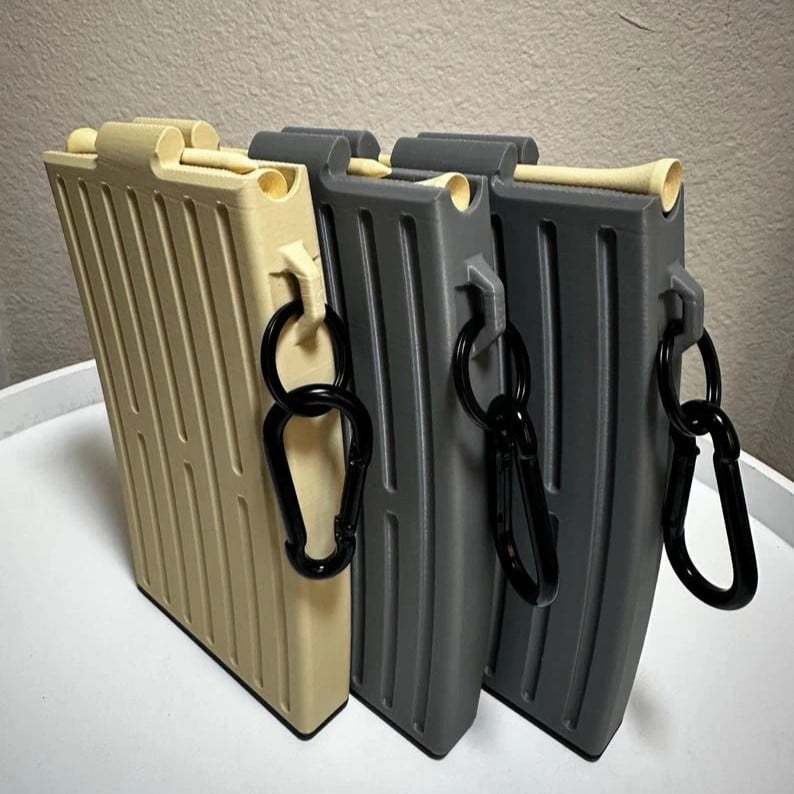 Magazine Golf Tee Dispenser | Automatic, Golf Bag Clip