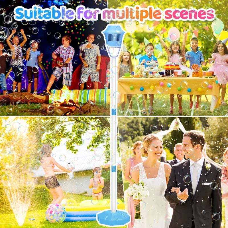 🎉 Bubble Maker Toy – Automatic & Rechargeable Fun