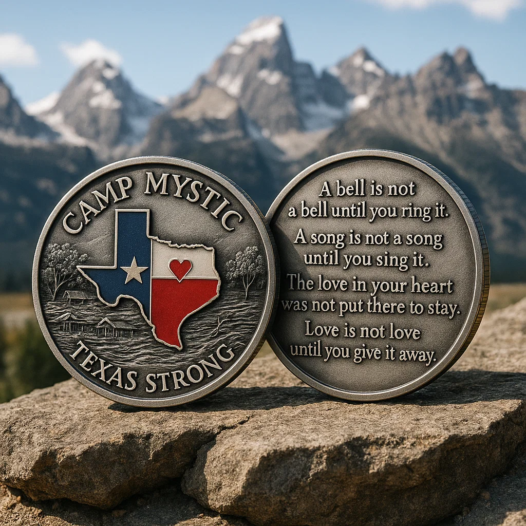 Texas Strong Prayer Coin