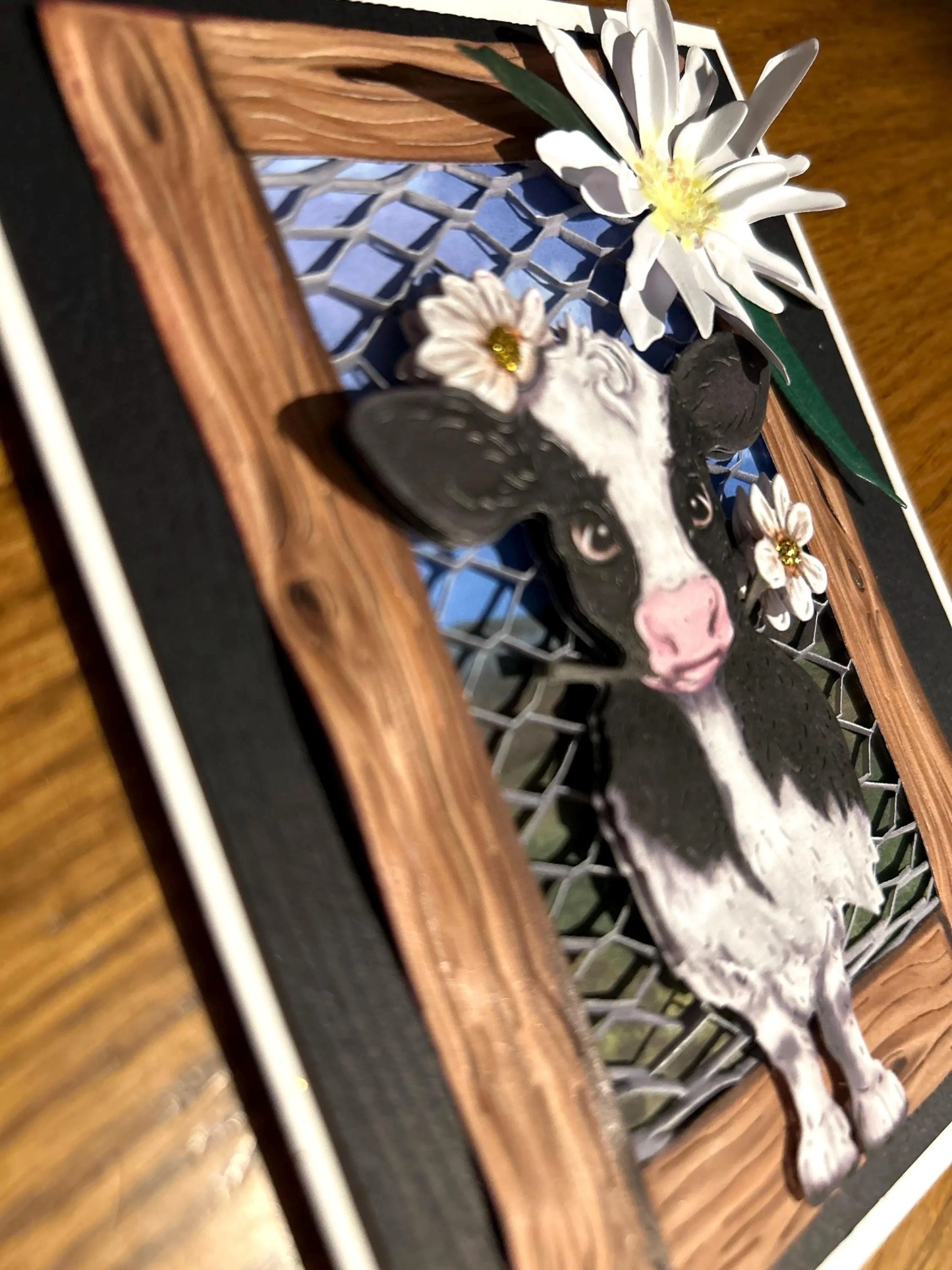 DIY Cow Card kit