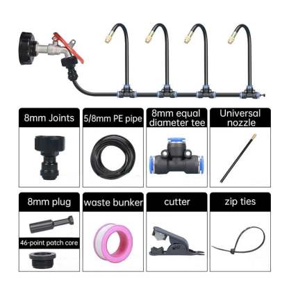 🔥Last Day 50 % OFF🚿360° Curved Garden Automatic Irrigation System
