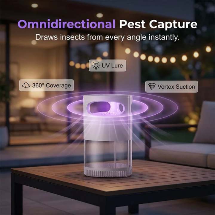 🔥Last Day 50% OFF - 🦟UV Mosquito Killer Lamp – 🔇quiet, USB, chemical-free. 🌙