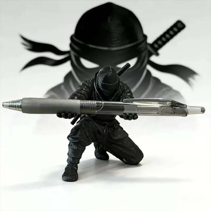 🔥This Week Promotion! ⚔️3D Printed Samurai Pen Holder Desk Organizer