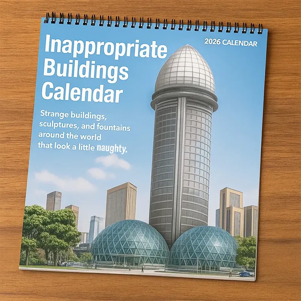 Funny Building 2026 Calendar