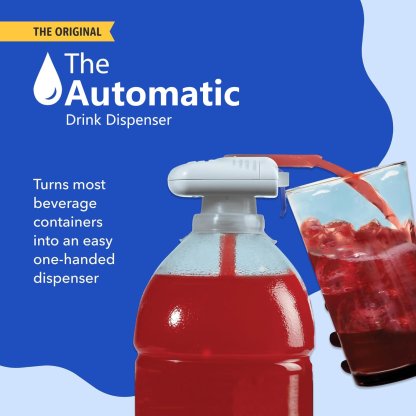 🔥LAST DAY 50% OFF - 🚰 Automatic Drink Dispenser – One-Handed Pour, Zero Mess! (Set of 2)