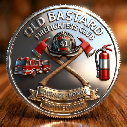 🔥Last Day 60% OFF - Firefighters Club Honor Coin