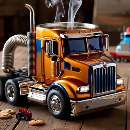 🔥NEW HOT SELLING 49% OFF🔥Handmade Semi-Truck Ceramic Coffee Mug