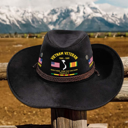 🤠 Vietnam Veteran Cowboy Hat