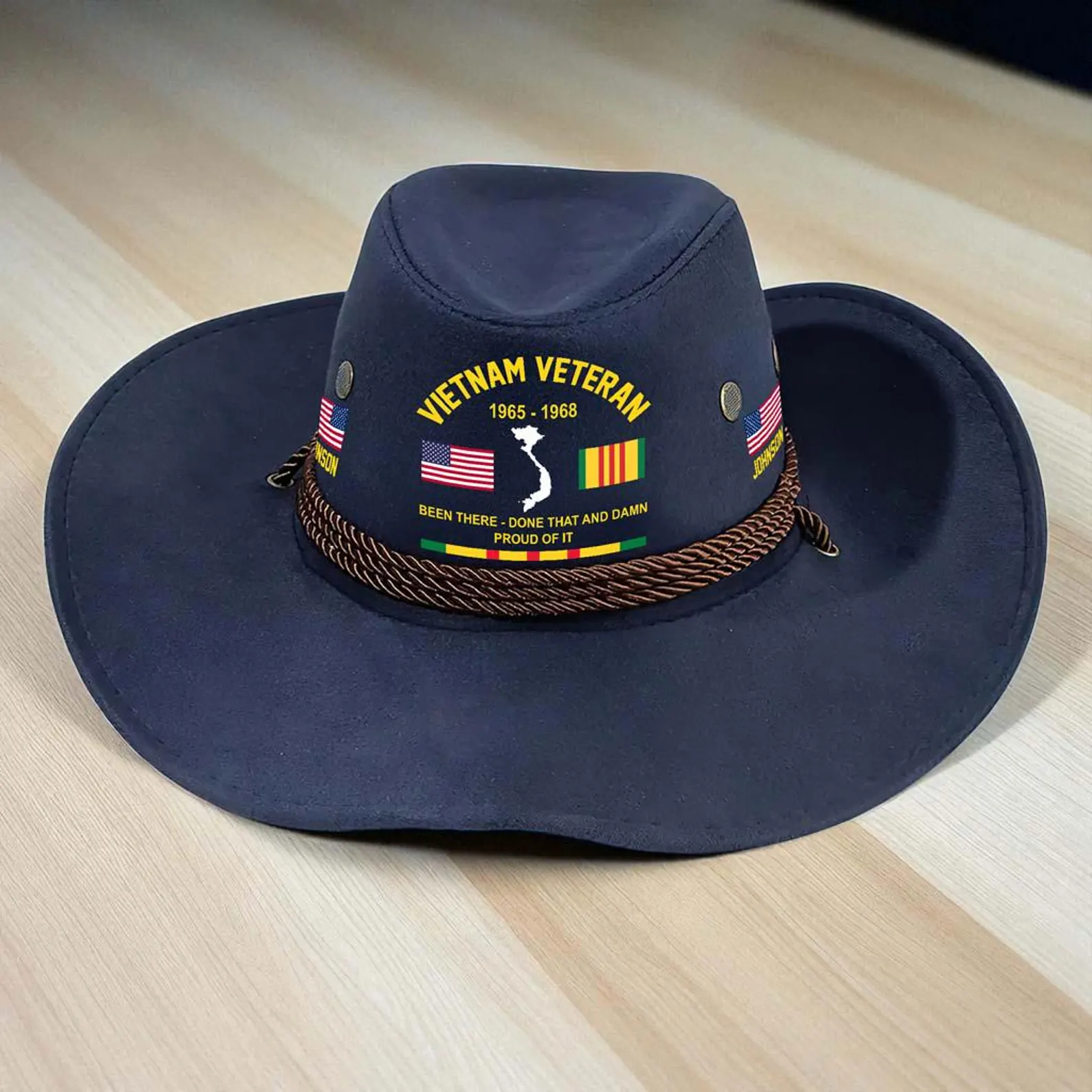 🤠 Vietnam Veteran Cowboy Hat