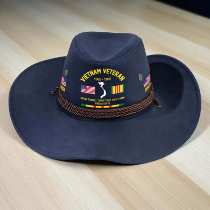 🤠 Vietnam Veteran Cowboy Hat